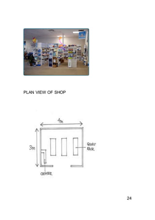 PLAN VIEW OF SHOP
24
 