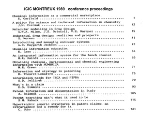 ICIC MONTREUX 1989 conference proceedings

 