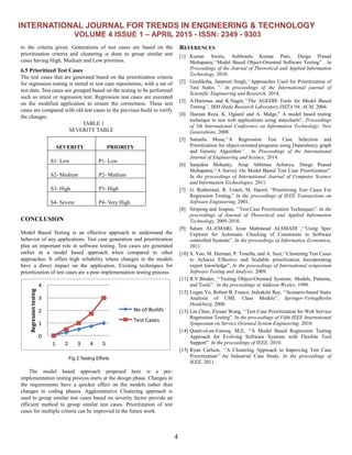 Prioritizing Test Cases for Regression Testing A Model Based Approach | PDF
