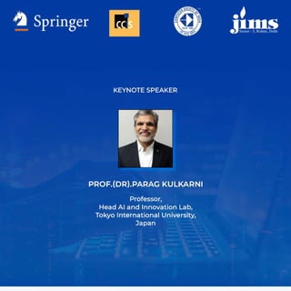 Jim's Rohini JIMS Rohini is Organizing 10th ICICCT-2025 | PDF