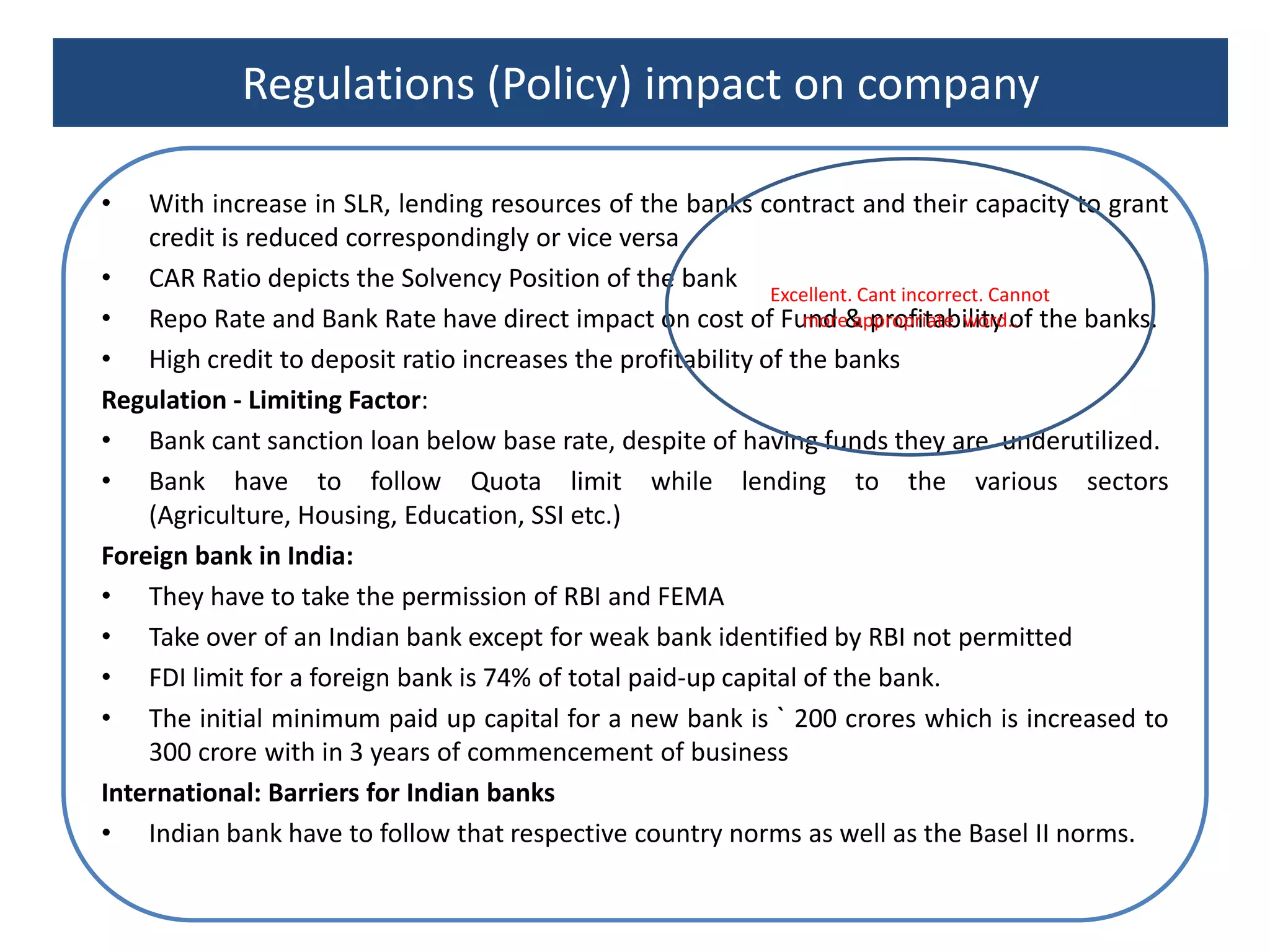 Indian Banking Industry SegmentationExcellent. Source:- RBI DatabasePSU banks majority stakes are held by the Government of India(GoI) & make up the largest category in the Indian banking system.
