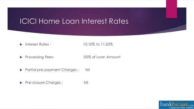 Icici Home Loan Overdraft Facility Interest Rate
