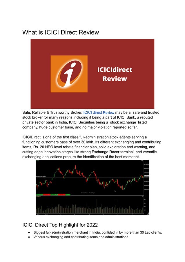 What is ICICI Direct Review