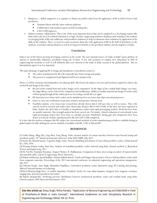 Application of Reverse Engineering and CAD/CAM in Field of Prosthetics ...