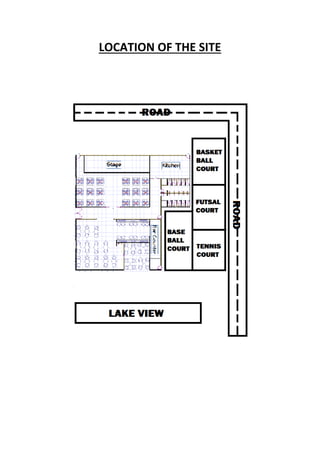 LOCATION OF THE SITE
 