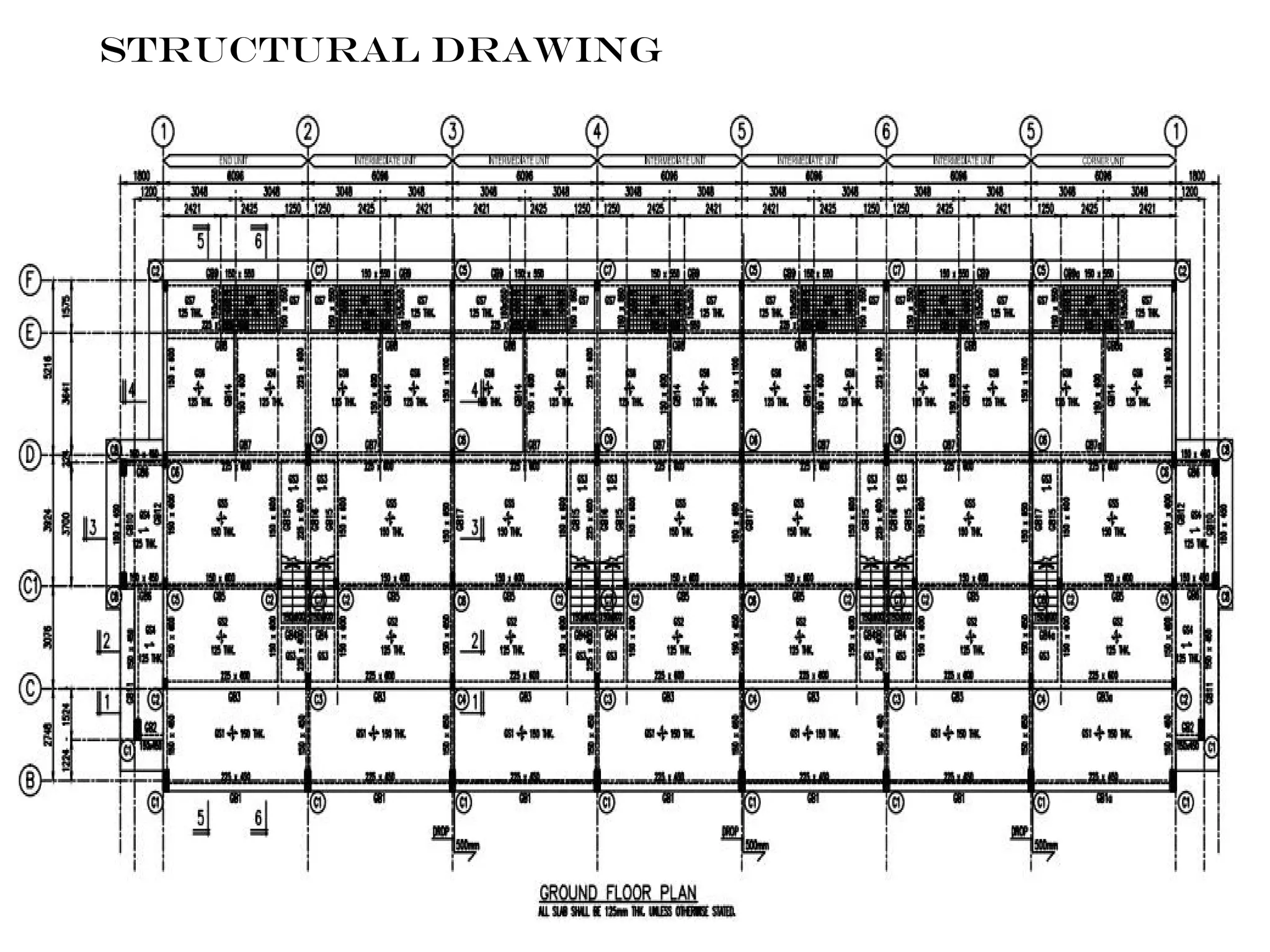 STRUCTURAL DRAWING 
 
