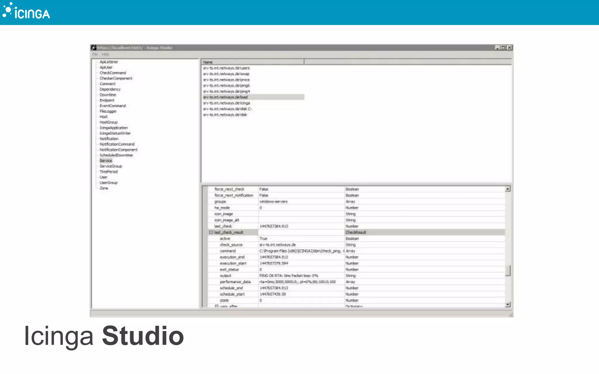 Icinga Studio
 
