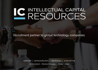 recruitment partner to global technology companies
 