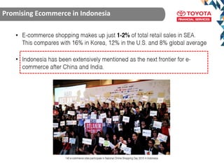 Introduction to Platform Strategy for TAFS September 07, 2016
Promising Ecommerce in Indonesia
 