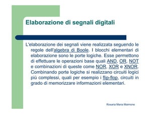 I circuiti logici | PPT
