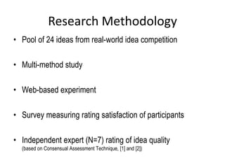 ICIS Rating Scales for Collective IntelligenceIcis idea rating-v1.0-final Slide 15