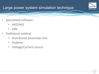 10
Presentation of real-time simulation
10
How does real-time simulation work?
 