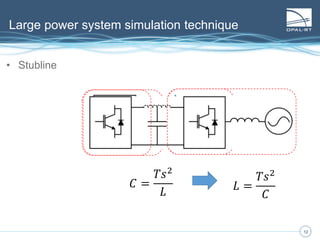 12
Presentation of real-time simulation
12
How does real-time simulation work?
 