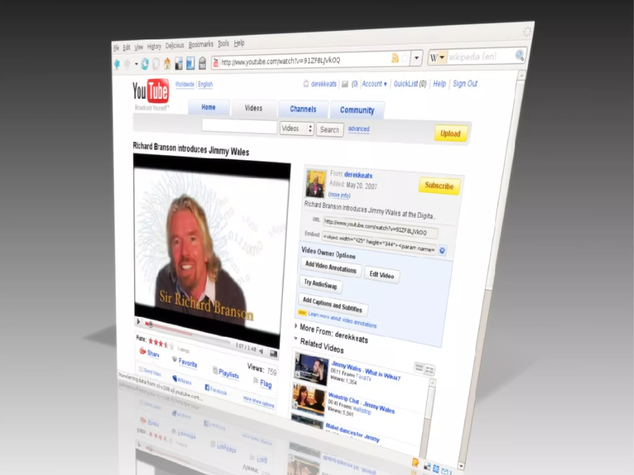 people people people container content connection flow connection flow connection flow The read-only web 