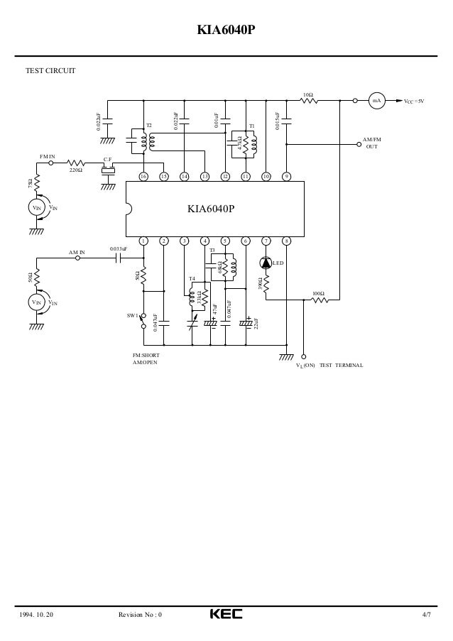 Data Sheet IC KIA6040