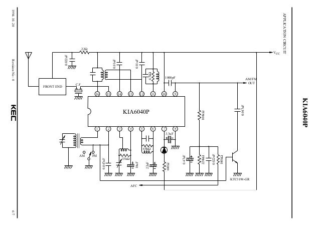 Data Sheet IC KIA6040