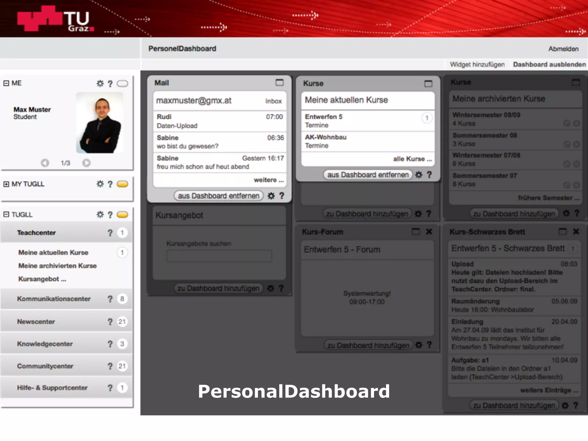 PersonalDashboard
 