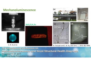 @pfsmet
C.-N. Xu et al. N. Terasaki and C.-N. Xu, IEEE Sens. J., 2013, 13, 3999.
Mechanoluminescence
BaSi2O2N2:Eu
 