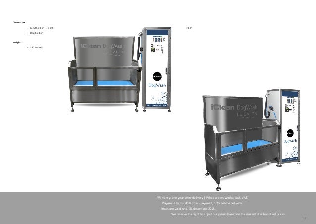 iclean dog wash price