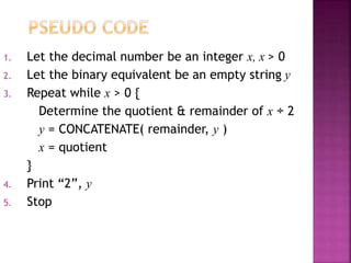 Algorithm Design & Implementation | PPT