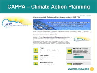 CAPPA – Climate Action Planning
 