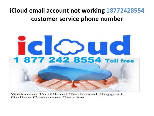 iCloud email account not working 18772428554 iCloud mail not working