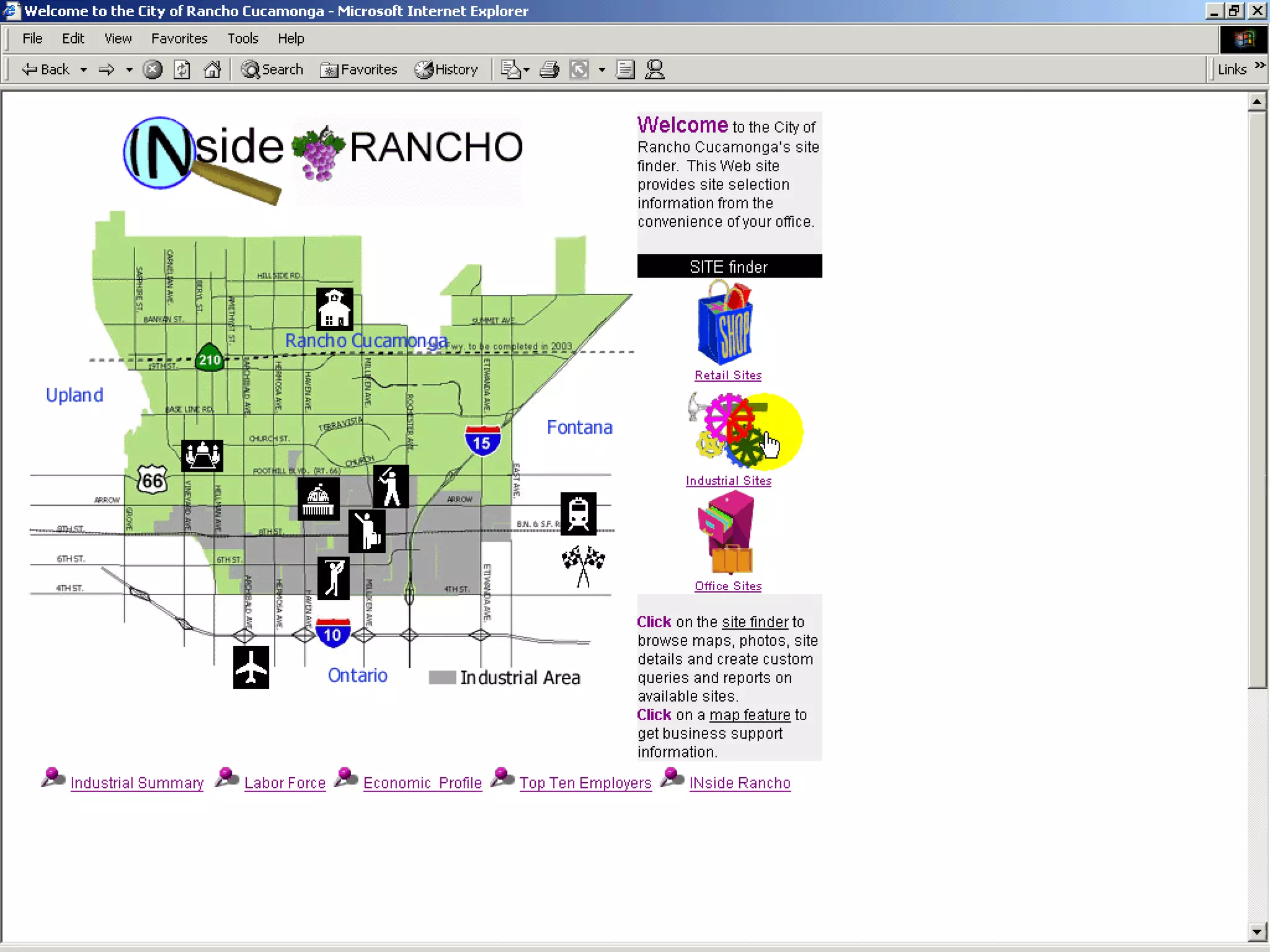 Site Selection Example
 