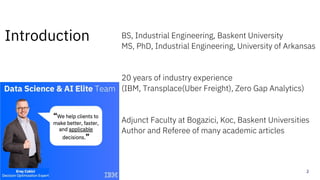 Decision Optimization - From Theory to Practice | PDF
