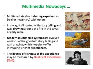 Quality of Experience in Multimedia Systems and Services: A Journey ...