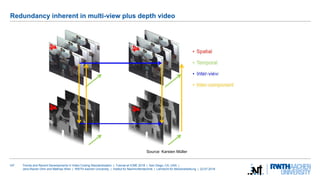Trends and Recent Developments in Video Coding Standardization