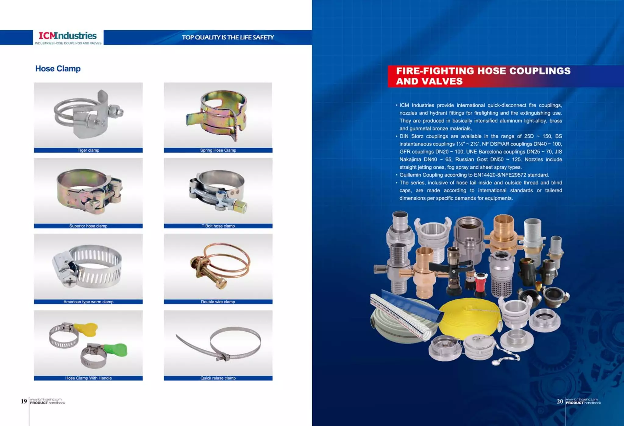 ICM industries hose coupling catalog 2017 PPT
