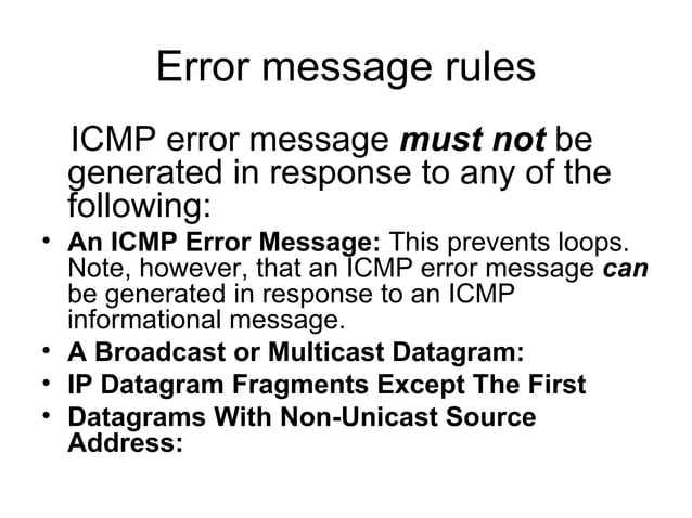 Icmp V4 And Icmp V6