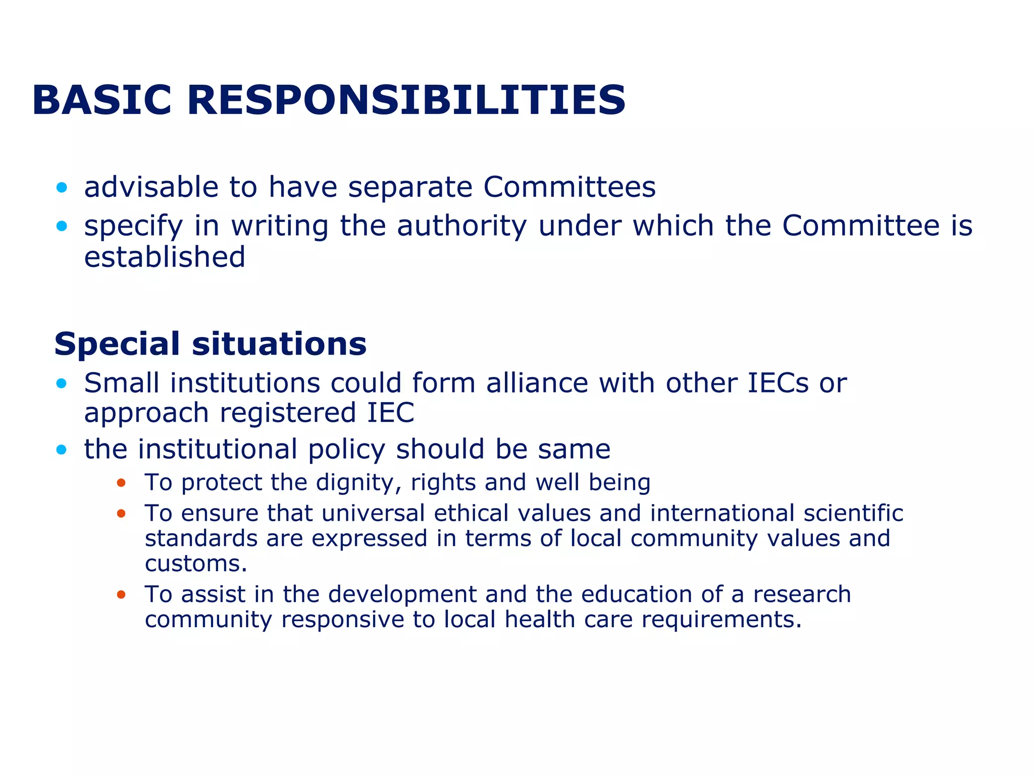 ETHICAL GUIDELINES FOR BIOMEDICAL RESEARCH ON HUMAN PARTICIPANTS | PPT