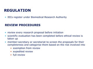 ETHICAL GUIDELINES FOR BIOMEDICAL RESEARCH ON HUMAN PARTICIPANTS