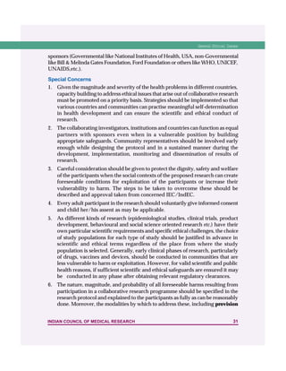 Icmr ethical guidelines | PDF