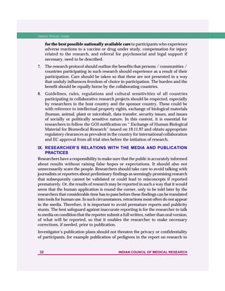 Icmr ethical guidelines | PDF