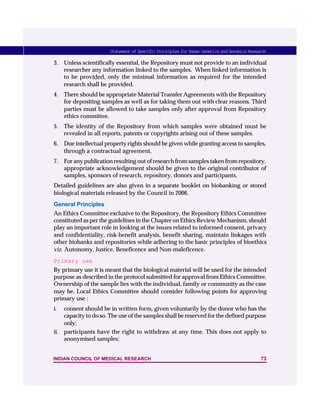 Icmr ethical guidelines | PDF