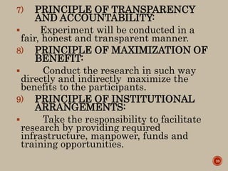 Institutional Transparency ICMR'S ETHICAL GUIDELINES FOR BIOMEDICAL RESEARCH.pptx