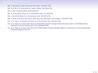 Observer design for descriptor linear systems | PDF