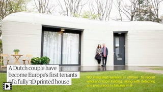 NO integrated sensors or utilities to record
wind and snow loading along with detecting
any precursors to failures et al
 