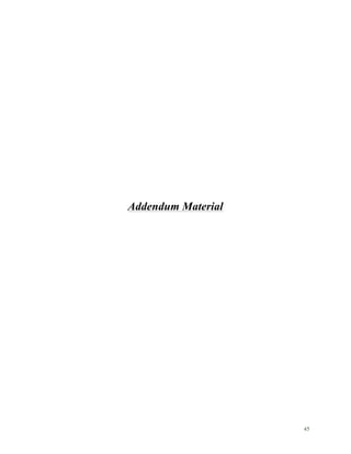 45
Addendum Material
 