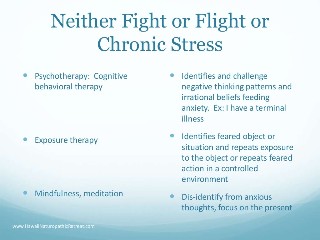 Anxiety A Naturopathic Psychiatric Approach