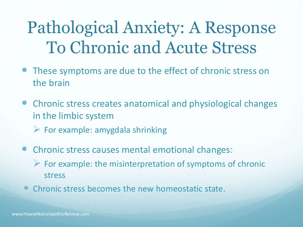 Anxiety A Naturopathic Psychiatric Approach