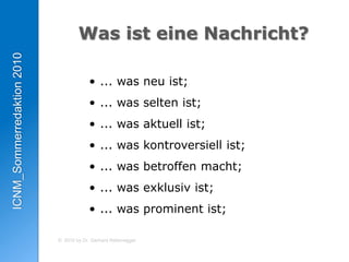 Transparenz bei der Quellennennung oder beim Umgang mit Fehlern, die in der Berichterstattung unterlaufen sind;