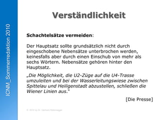 ... sindnachdemPrinzip der umgekehrtenPyramideaufgebaut; [Beispiel]