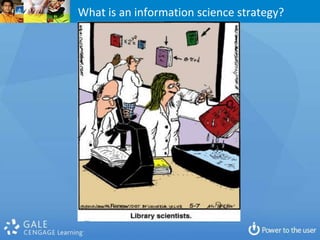 What is an information science strategy?