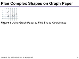 Copyright © 2014 by John Wiley & Sons. All rights reserved. 96
Plan Complex Shapes on Graph Paper
Figure 9 Using Graph Paper to Find Shape Coordinates
 