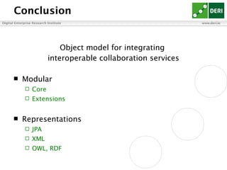 ICOM: A Framework for Integrated Collaborative Work Environments | ODP