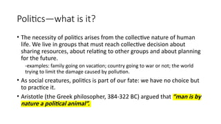 Pull Political Example INTRODUCTION TO COMPARATIVE GOVERNMENT POLITICS | PPTX