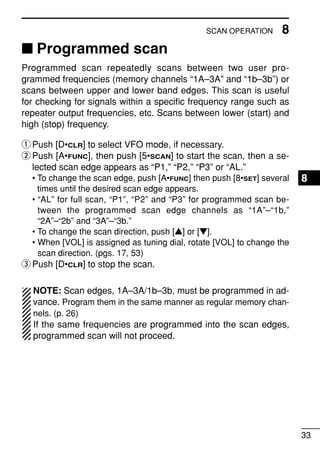 Icom ic v8-manual | PDF